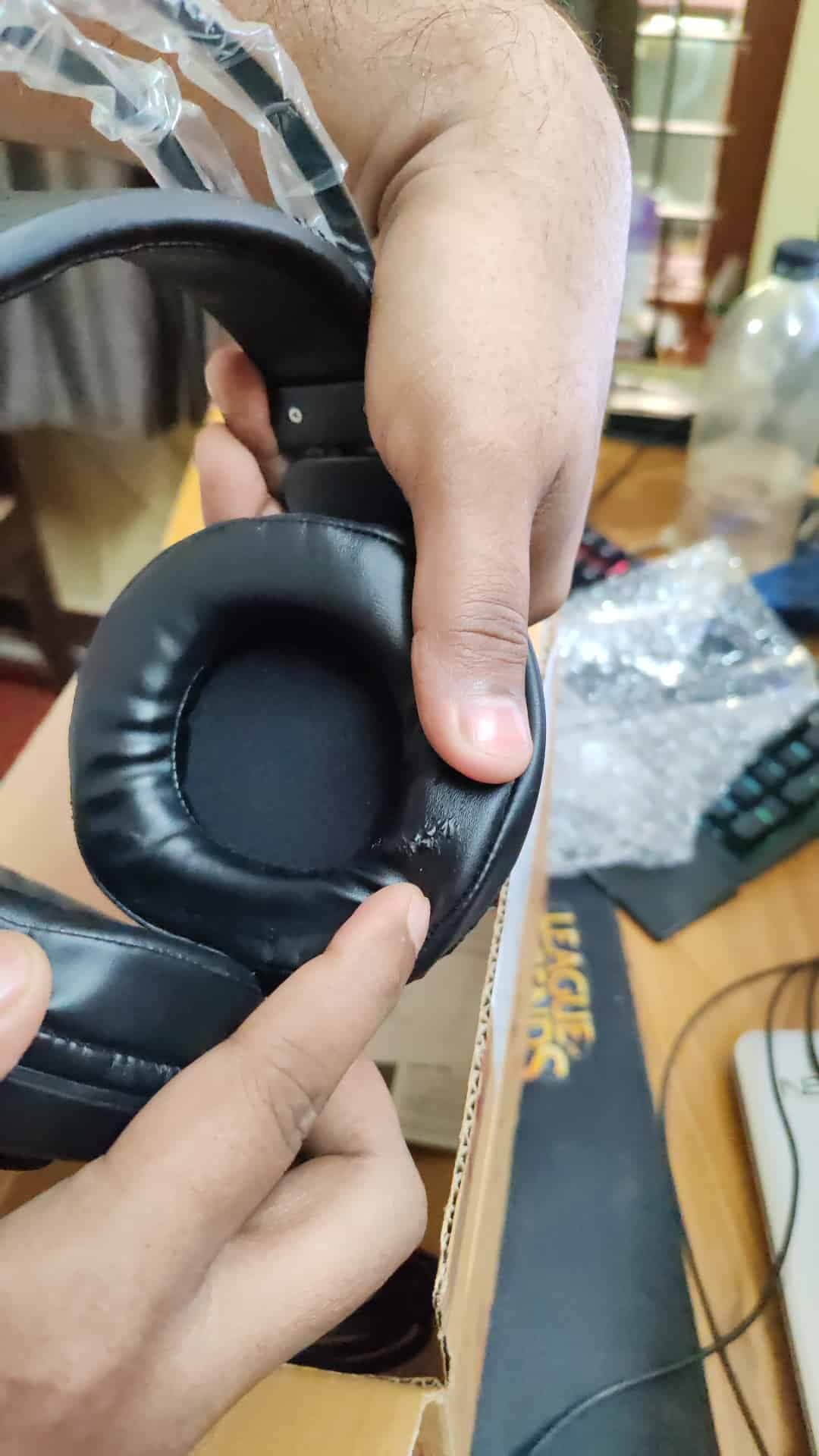First image of the product recieved on January 17, 2025